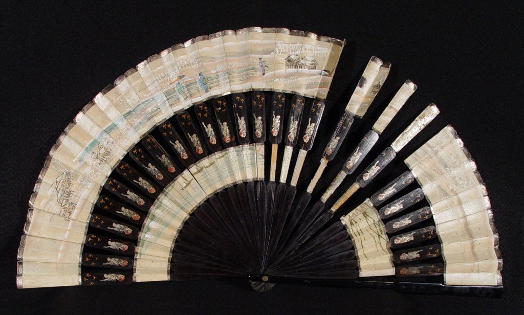 Folding Fans Conservation Before Treatment
