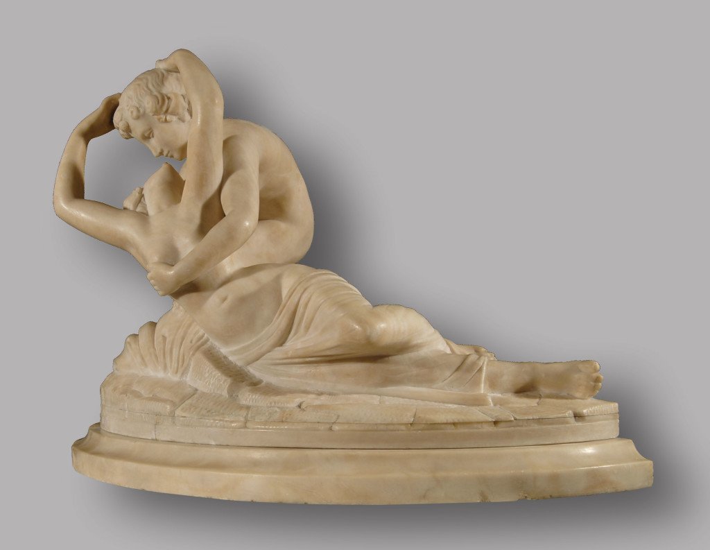 Marble Sculpture Before conservation Treatment