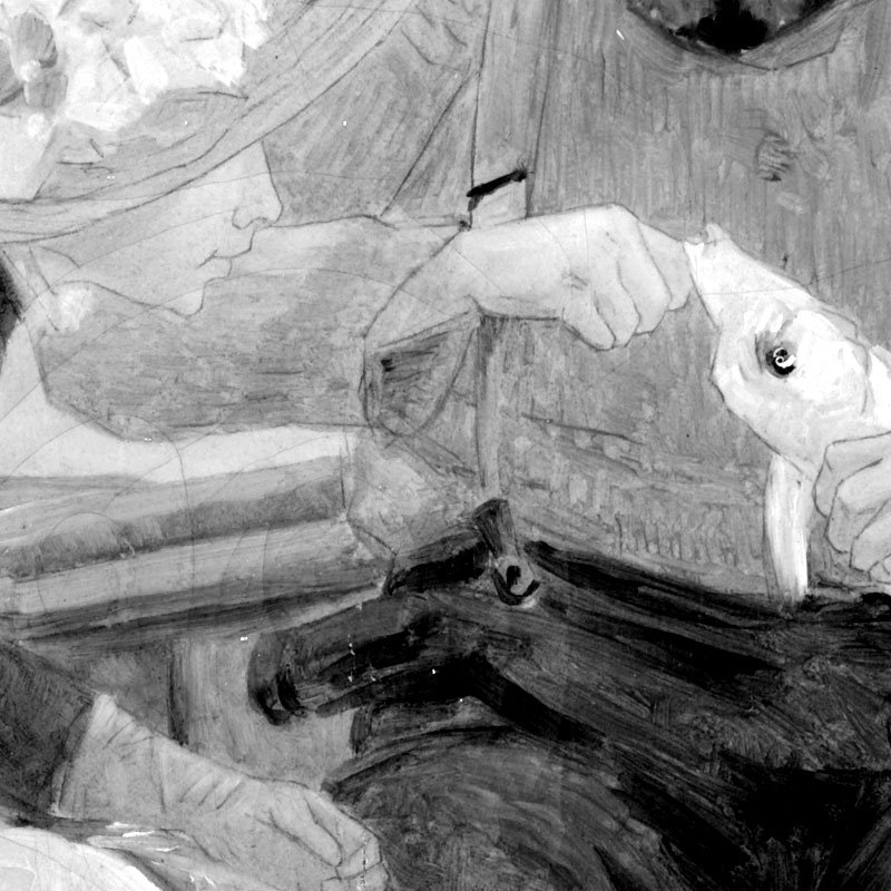 Same detail taken with IR camera