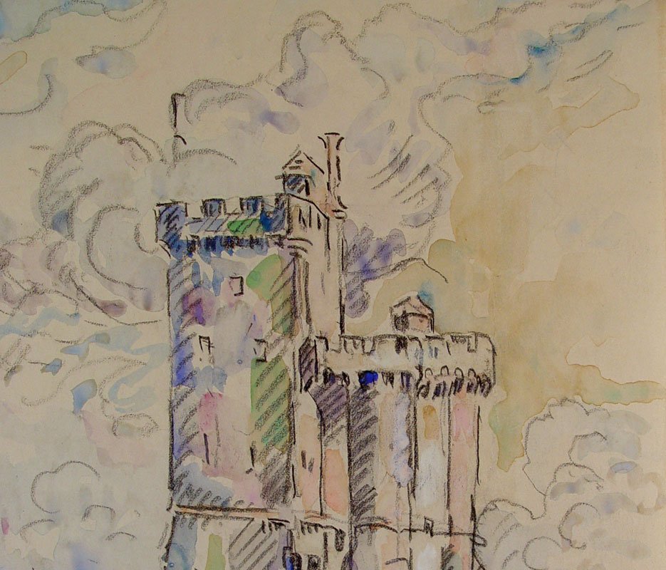 Paper Conservation -Tape Stain after treatment