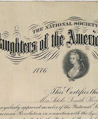 Daughters of the American Revolution after treatment