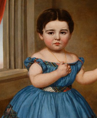 Paintings Conservation - Girl After Treatment