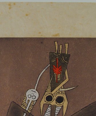 Wifredo Lam Before treatment.