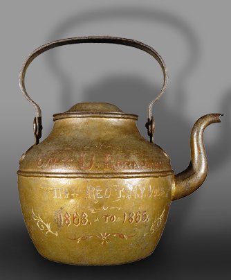 Art Conservation-Restoration Teapot After Restoration