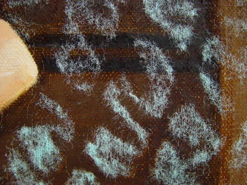 Handling and transportation. Moving Blanket imprint.