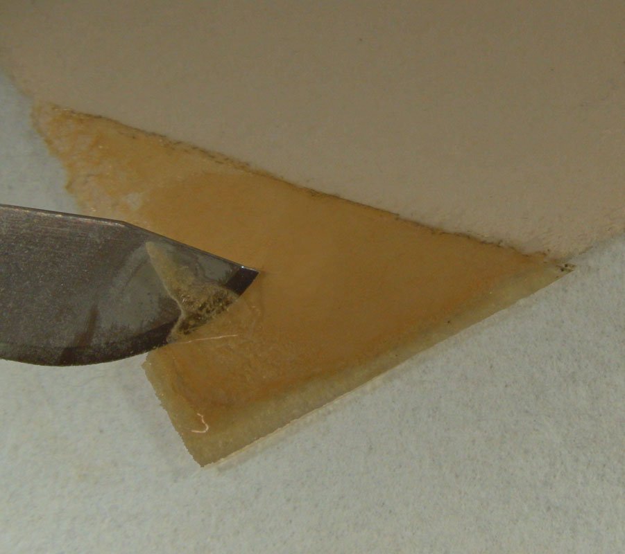 Paper Conservation - Tape Stain Removal