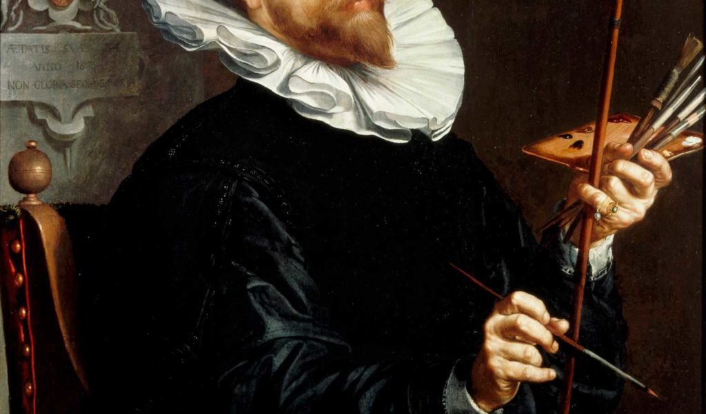 Joachim Wtewael Self Portrait. 1601.