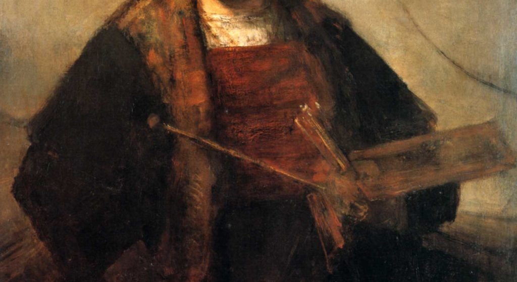 Rembrandt Self_portrait. 1665.
