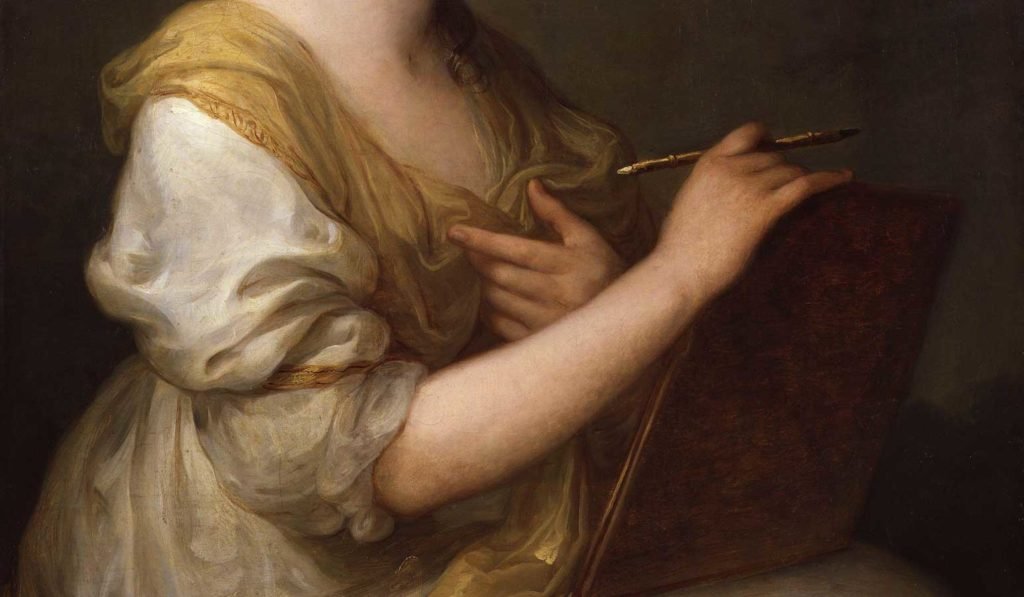 Angelica Kauffmann Self portrait. 1770.