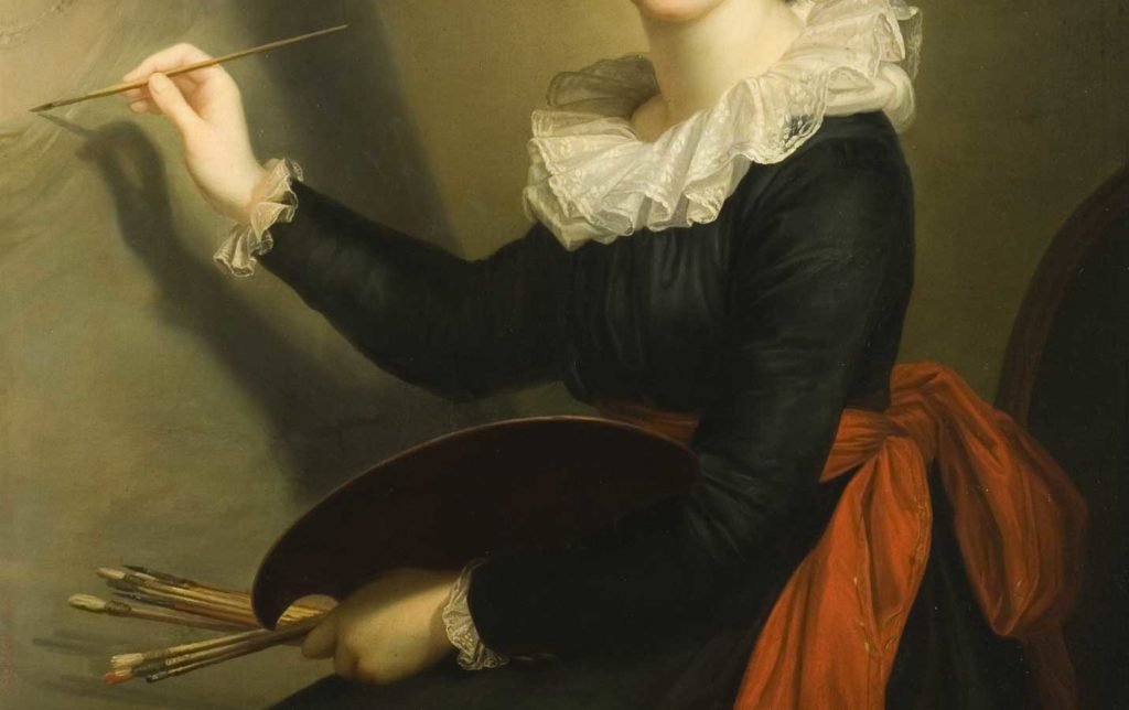 Elizabeth Louise Vigee Lebrun Sel-portrait. 1790.