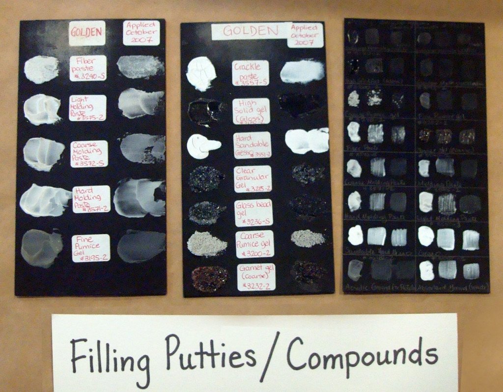 Filling Putties/Compounds