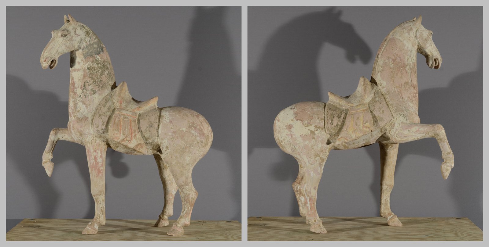 Objects Conservation - Tang Horse after the treatment