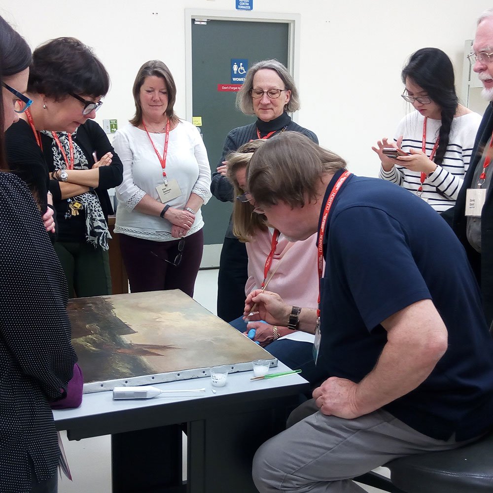 Applying emulsions to remove varnishes