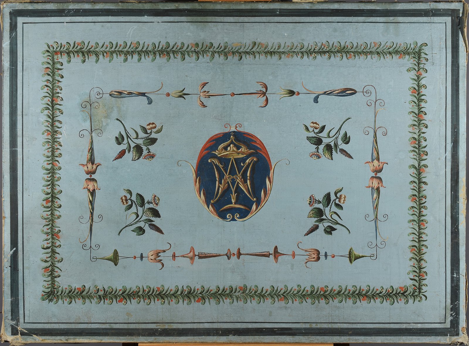 Painting Conservation Stain Removal