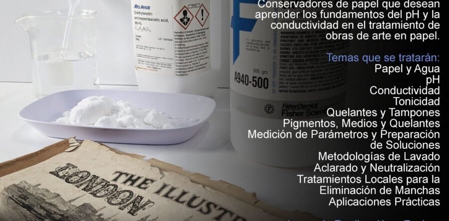 Practical Course on Paper Conservation: Water, Paper and Bath Salts