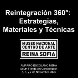 Reflections after the Inpainting Course at the Museo Reina Sofía